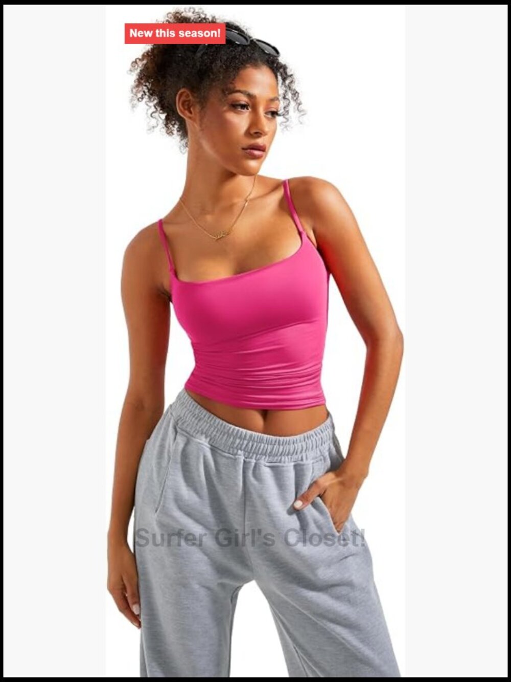 Double Lined Square Neck Tank Top Sleeveless Y2K Going Out Cami Stretch